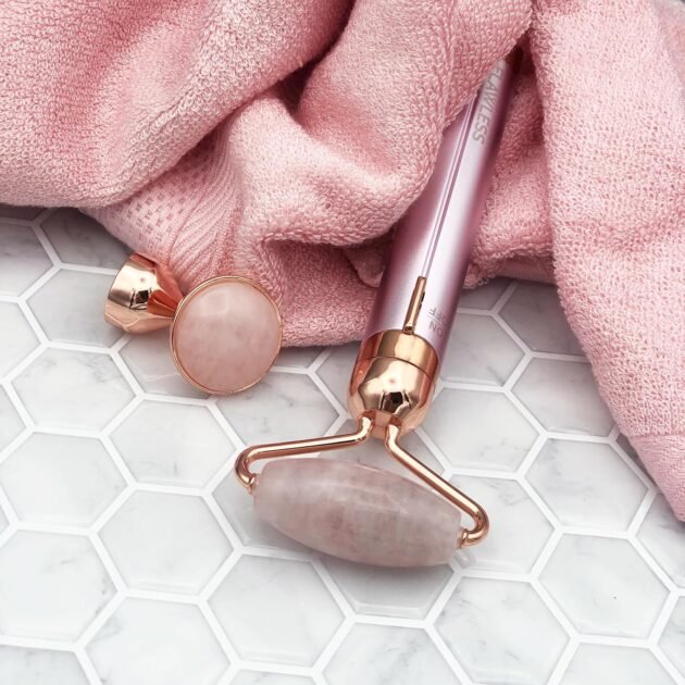 جهاز مساج الوجه بحجر الكوارتز الاصلي